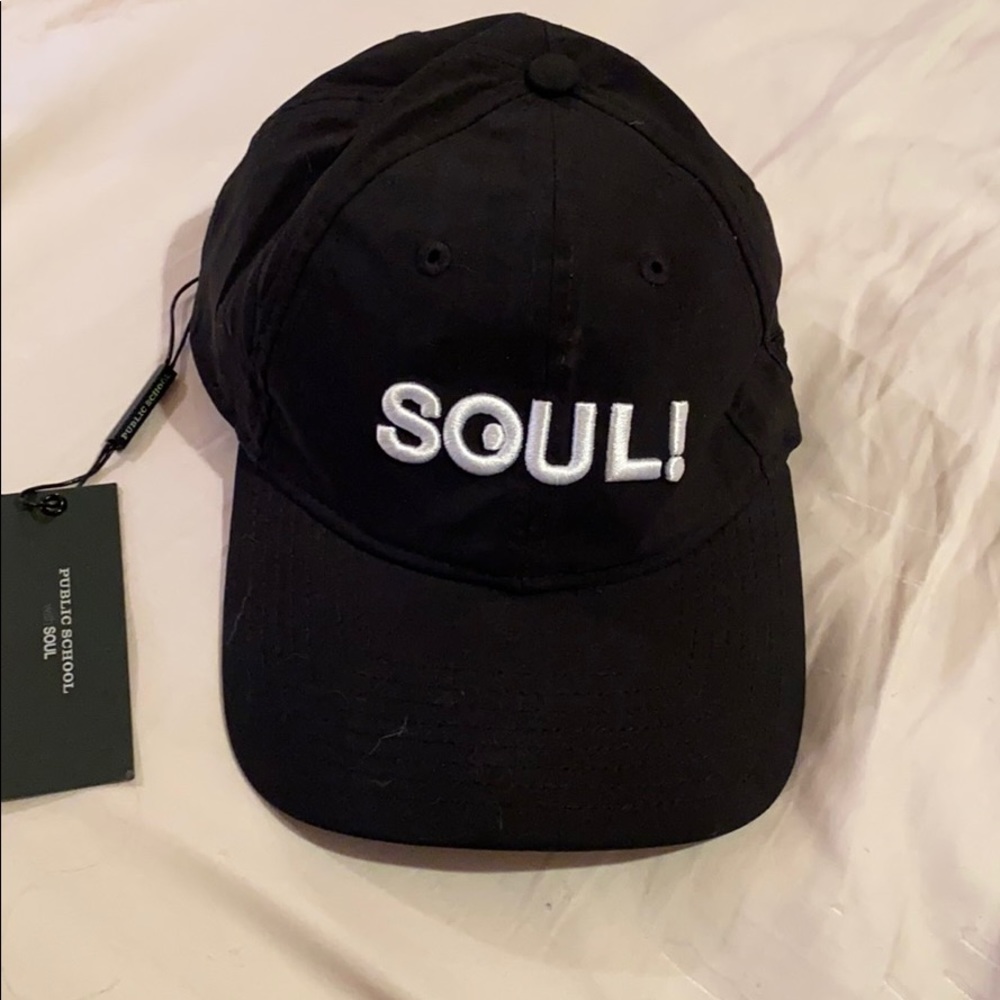 Black soulcycle baseball hat